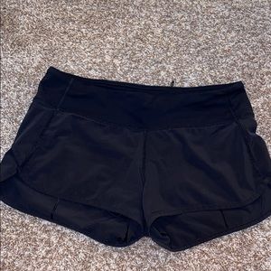 Lululemon speed shorts